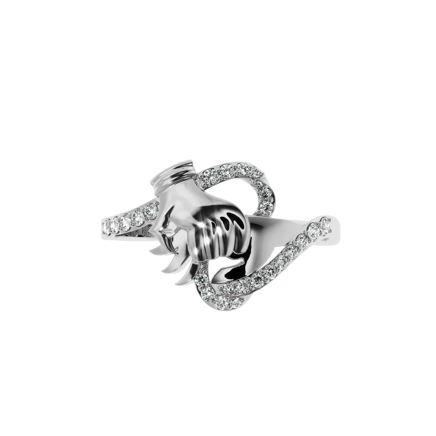 Shop Now Unbreakable Connection Diamond Ring | SolitaireKart